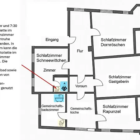 Apartamento Schlafen Prinzessinen In Schloesschen